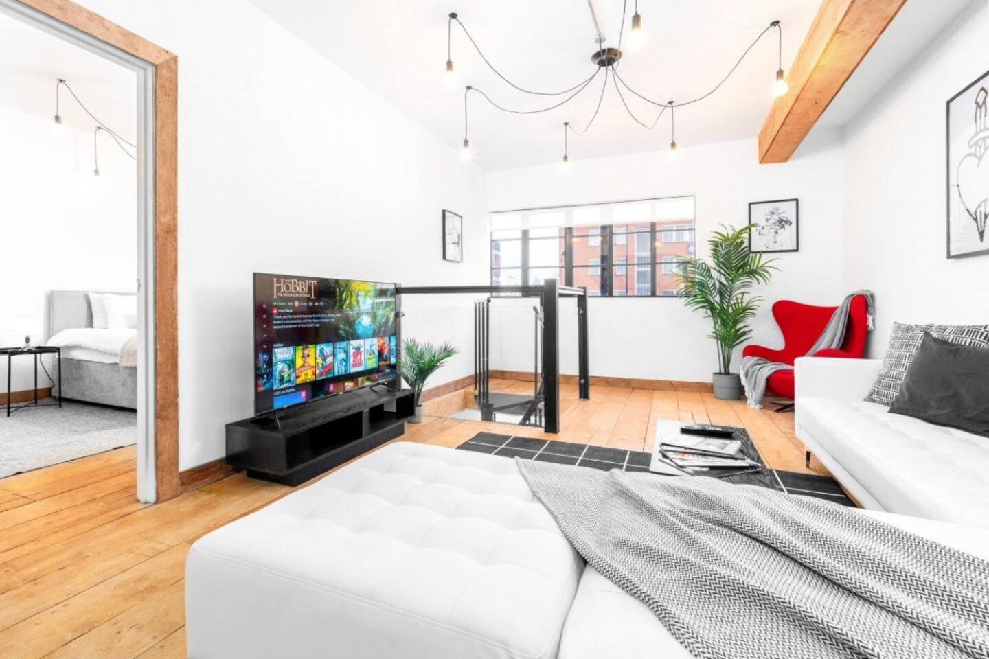 Loft Style Apartment - Near City Centre - Smart Tv- Wifi - Parking - Top Rated - 3Nt Birmingham Exteriör bild